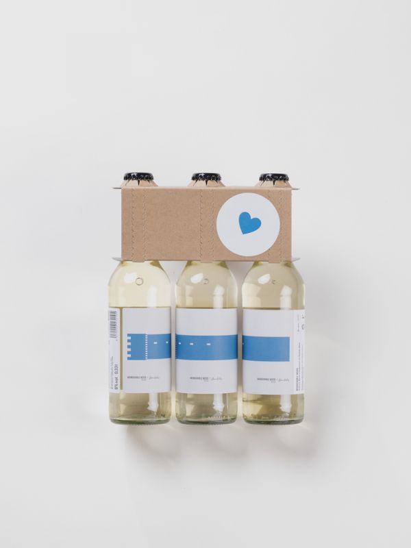 Weinschorle weiss/blau