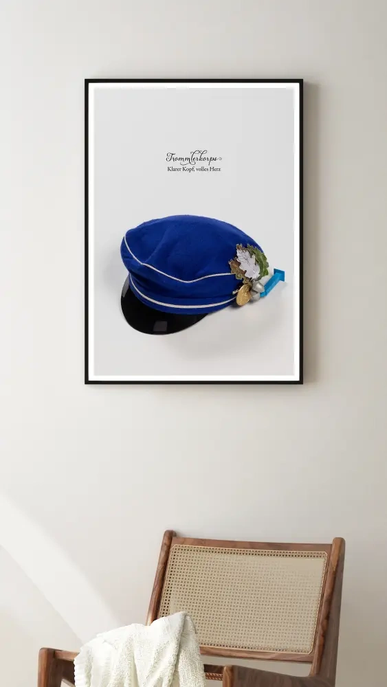 Trommlerkorps Mütze / DIN A2